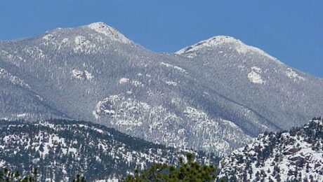 Twin Sisters Peaks, in the Rockies