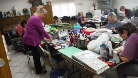 Ladies sewing and other crafts
